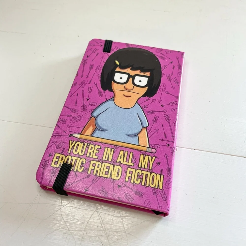 Tina Belcher-Erotic Friend Fiction Notebook**NEW**